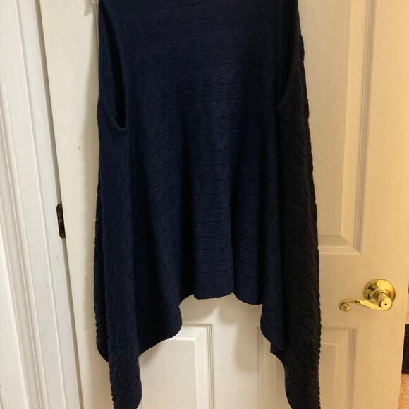 New Ralph Lauren Blue Cable-Knit Vest - Picture 6 of 9